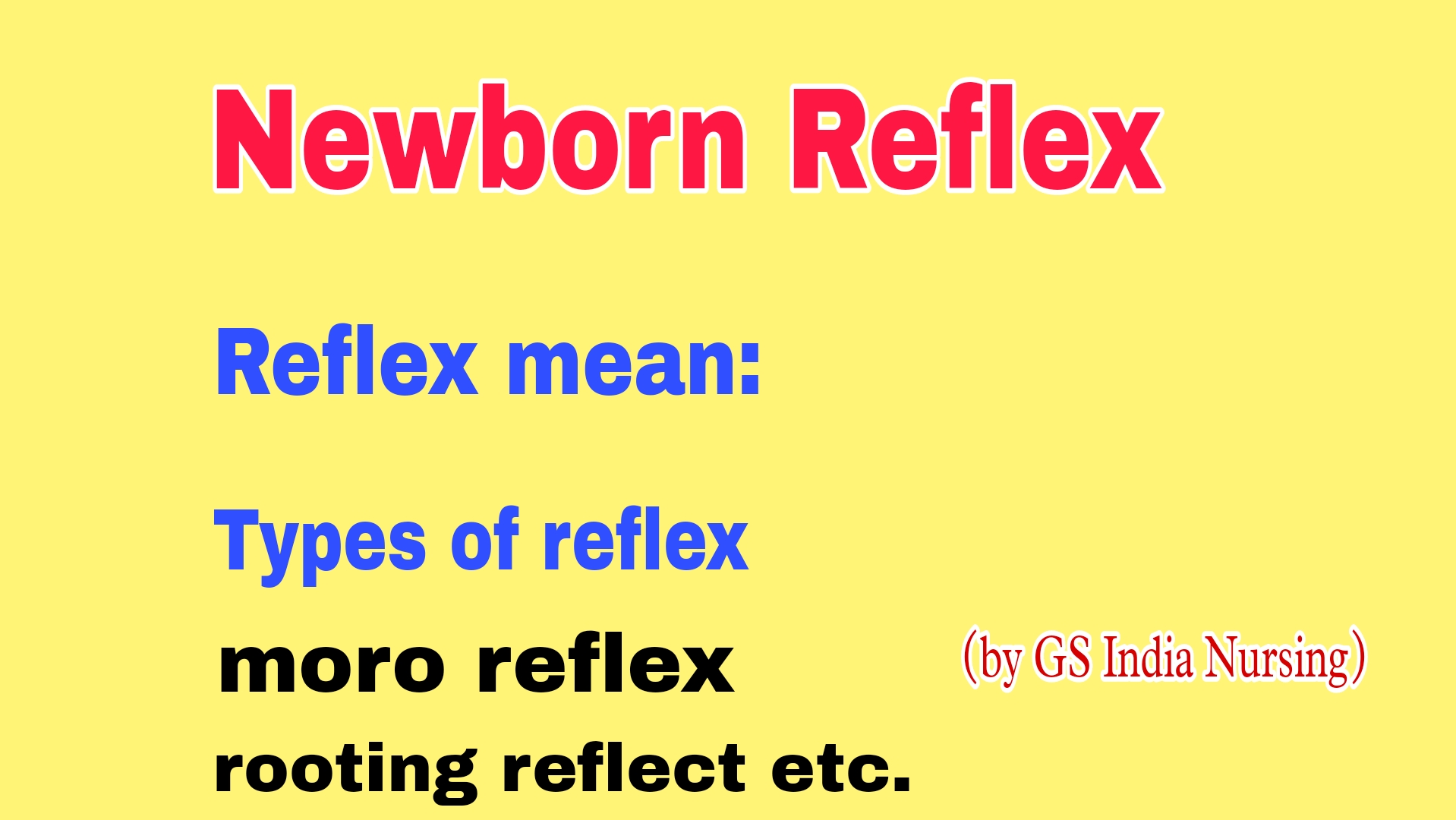 Newborn Reflex, Types Of Reflex, Reflex Means,Sucking Reflex, Rooting ...